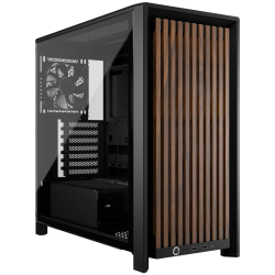 Corsair FRAME 4000D RS Wood Mid-Tower, Black/Walnut