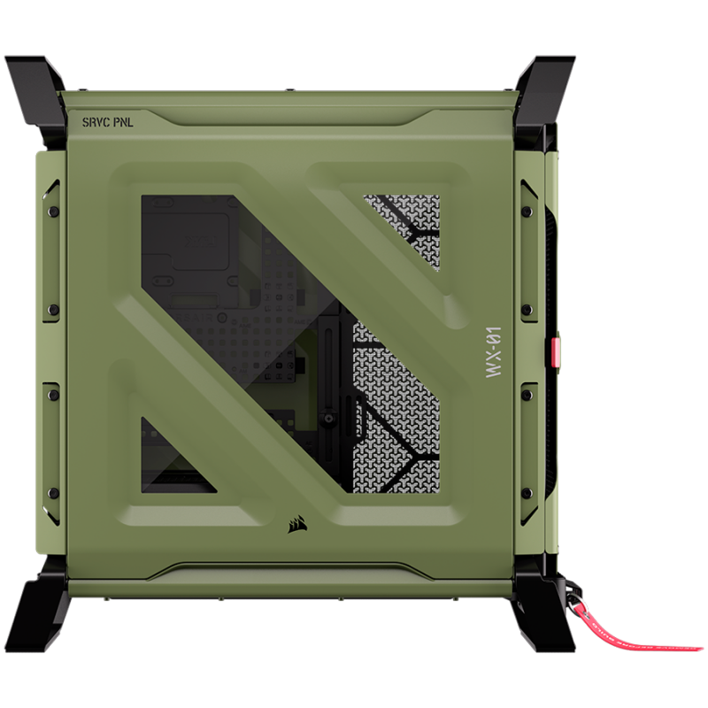 Corsair WARTHOG Performance Mid-Tower Case, Mil Green