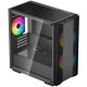 DeepCool CC360 ARGB, Mid Tower, Mini-ITX/Micro-ATX, 1xUSB3.0, 1xUSB2.0, 1xAudio, 3x120mm Pre-Installed ARGB Fans, Tempered Glass, Mesh