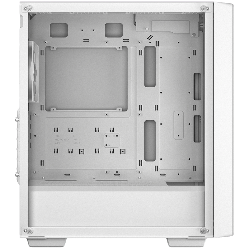 DeepCool CC560 MESH WH V2, Mid Tower, Mini-ITX/Micro-ATX/ATX, 2xUSB3.0, 1xAudio, 4x120mm Pre-Installed ARGB Fans, Tempered Glass, Mesh