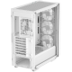 DeepCool CC560 MESH WH V2, Mid Tower, Mini-ITX/Micro-ATX/ATX, 2xUSB3.0, 1xAudio, 4x120mm Pre-Installed ARGB Fans, Tempered Glass, Mesh