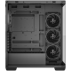 DeepCool CG580 4F V2, Mid Tower, Mini-ITX/Micro-ATX/ATX, Rear Connector support, 2xUSB3.0, 1x Type-C Gen2, 1xAudio, 3x120mm ARGB Reverse Fans, 1x120mm ARGB Fan, Tempered Glass, Mesh Panel, Black, R-CG580-BKADA4-G-2, 2Y