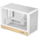DeepCool CH260 WOOD WH, Mini Tower, Mini-ITX/Micro-ATX, 2xUSB3.0, 1xType-C Gen 2, 1xAudio, Mesh Panel, White, 2Y, R-CH260-WHNWM0-G-1
