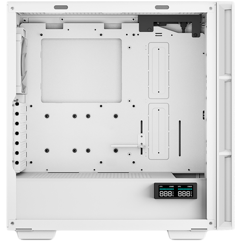 DeepCool CH560 Digital WH, Mid Tower, Mini-ITX/Micro-ATX/ATX/E-ATX, 1xUSB3.0, 1xType-C, 1xAudio, 3x140mm+1x120mm Pre-Installed ARGB Fans