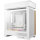 DeepCool CL660 WH, Mid Tower, Mini-ITX/Micro-ATX/ATX(Rear Connector), 2xUSB3.0, 1xUSB Type-C, 1xAudio, 2x120mm Pre-Installed ARGB Reverse Fans, Tempered Glass, Mesh Panel, White, R-CL660-WHNNA0-G-1