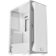 Gaming X Arctic EN46737, White Chassis, ATX/M-ATX/Mini ITX, U3x1+U2x2, Metal FP & Left TG, 4PCS X24A Arctic Fan & LED Switch ARGB Fan