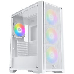 Gaming X II Arctic, EN42867, WH, EATX, U3x1 & U2x2, Front Mesh Grill & Left TG, 4PCS Z20A Arctic & ARGB Control PCB