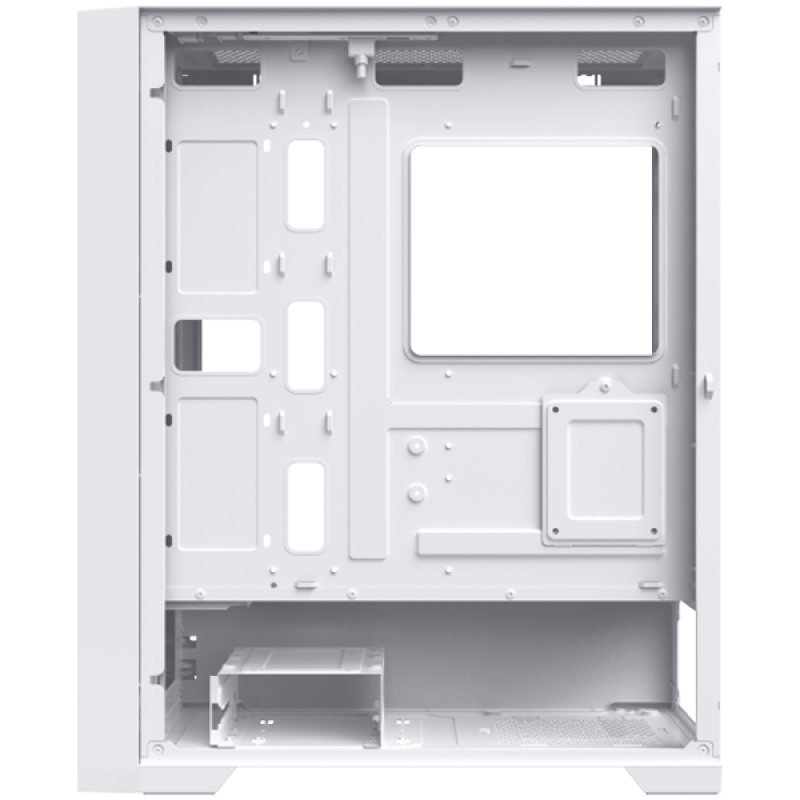 Gaming X II Arctic, EN42867, WH, EATX, U3x1 & U2x2, Front Mesh Grill & Left TG, 4PCS Z20A Arctic & ARGB Control PCB, GAMING_X_II_ARCTIC