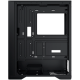LUX  S  EN48281, Black, ATX/M-ATX/Mini ITX,  U3x1+U2x2, Metal Vents FP & Left TG, 4PCS X24A Fan & Galaxy II Fan Control Kit), LUX_S