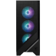 MSI MAG FORGE 320R AIRFLOW, Mid-Tower, ATX/M-ATX/ITX, 2x USB 3.2, 1x Audio/Mic, LED Button, ARGB Hub, 4x 120mm ARGB Fans, Mesh Panel, Tempered Glass, Black