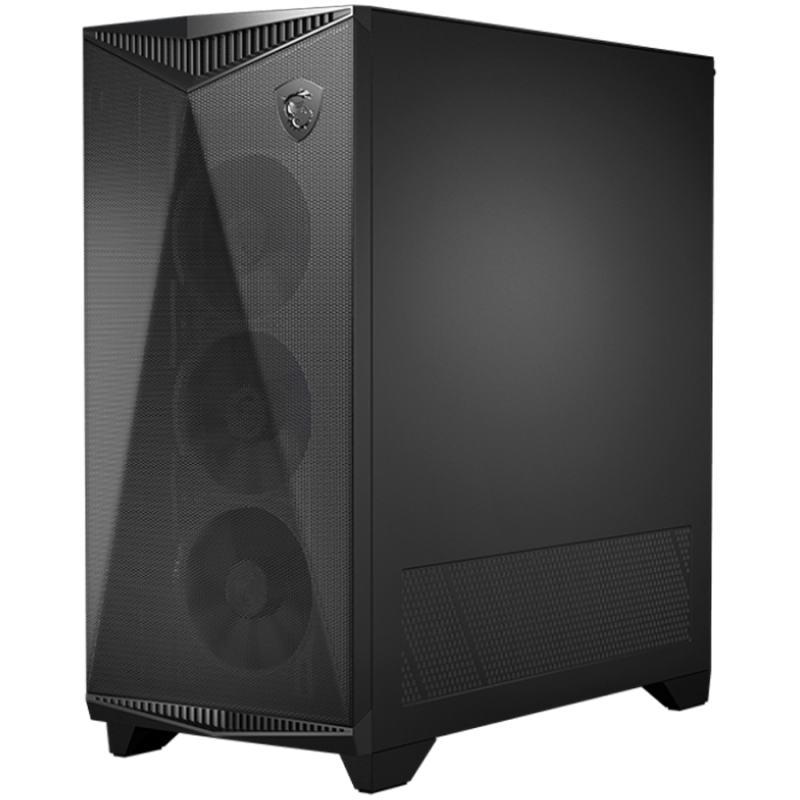 MSI MPG GUNGNIR 300P AIRFLOW, Mid-Tower, E-ATX/ATX/M-ATX/ITX, 2x USB 3.2 Gen 1 Type-A, 1x USB 3.2 Gen 2x2 Type-C, 1x Audio/1x Mic, ARGB