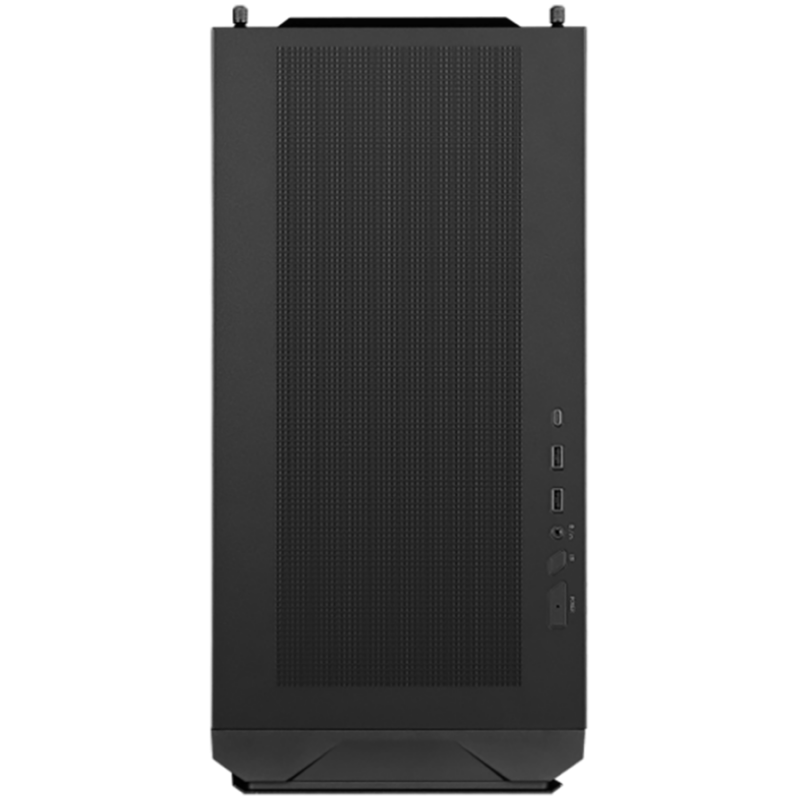 MSI MPG VELOX 300R AIRFLOW PZ, Mid-Tower, E_ATX/ATX(Back-connect supported)/M-ATX/ITX, 2x USB 3.2, 1x USB Type-C 20Gbs, 1x Audio/Mic, LED Button, ARGB Fan Hub, 2x 160mm ARGB + 1x 120mm Black Dual Layer Blades Fans, Mesh Panel, Tempered Glass, Black