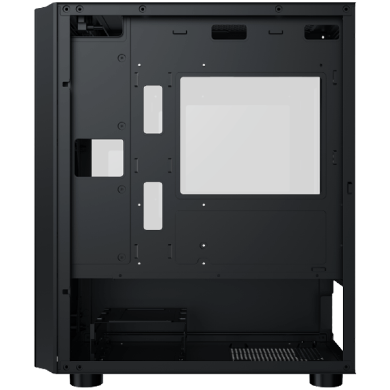 NYX Air, EN41211, M-ATX, U3x1 & U2x2, Meshed Grill Frontpanel & Left TG, Front 4PCS Z20F Fan, NYX_AIR