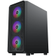 Xigmatek DUO X (BK, EATX, U3x1 & U2x2,Front Mesh Grill & Left TG, 4PCS Z20F Fan)