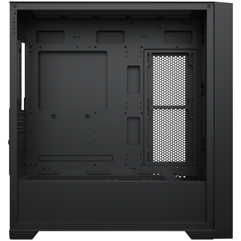 Xigmatek Master X II (Black, EATX, U3x1 & U2x2, Front Meshed Grill & Left TG, 4PCS Z20A & ARGB PCB)
