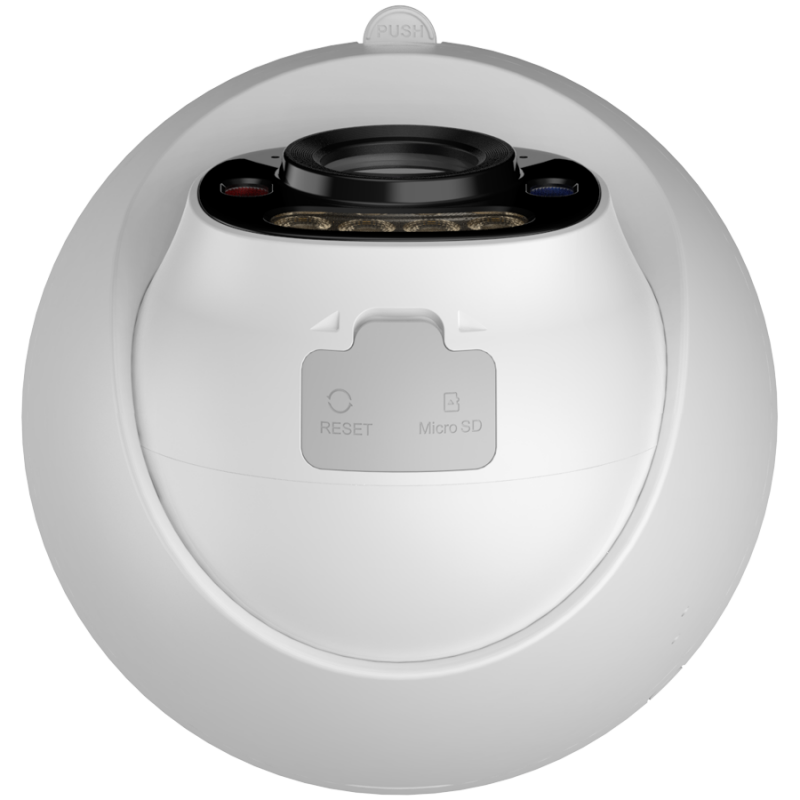 Imou turret PoE IP camera 5MP, 20fps, H265, 2.8mm 94H, IR up to 30m, 8x digital zoom, Built-in Mic and Speaker, Smart Color Night Vision, Spotlight, Motion detection, Micro SD up to 512GB, ONVIF, 1x RJ45, PoE, DC 12V, 1A, IP67