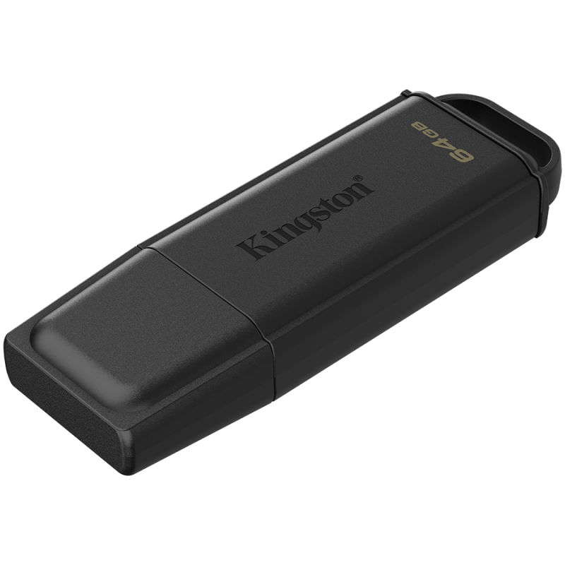 KINGSTON 64GB Portable USB 3.2 Gen 1 DataTraveler Exodia Black