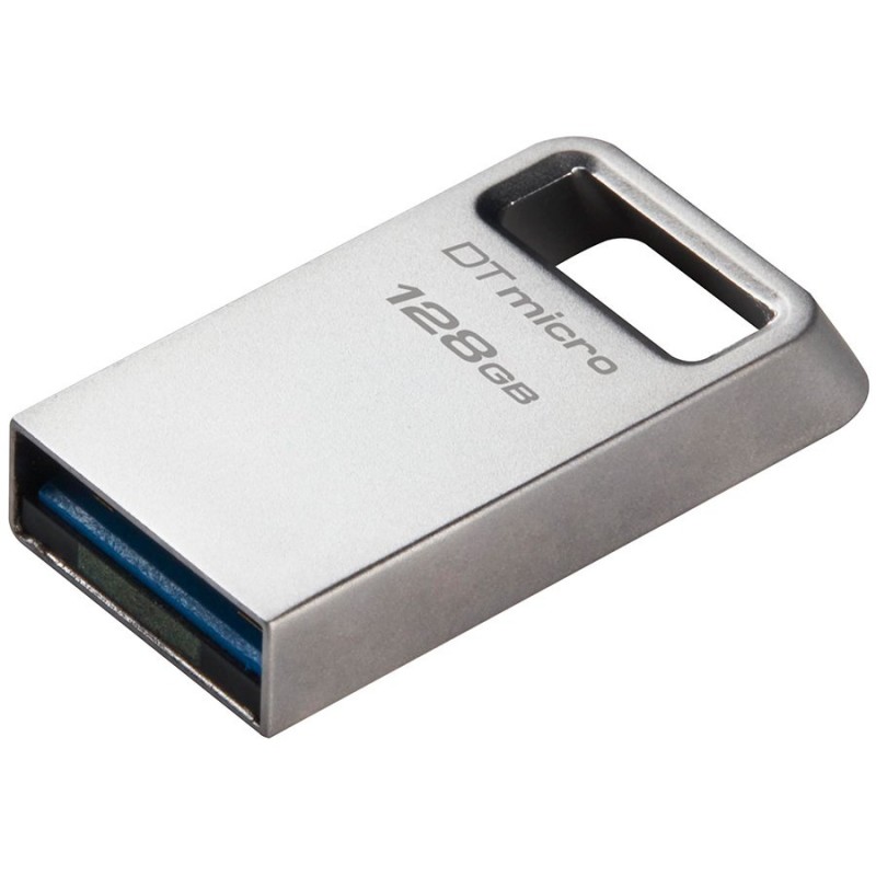 Kingston 128GB DataTraveler Micro 200MB/s Metal USB 3.2 Gen 1 EAN: 740617328028, DTMC3G2/128GB