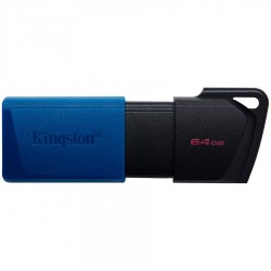 Kingston 64GB DataTraveler Exodia M USB slider cap USB 3.2 Gen2, blue