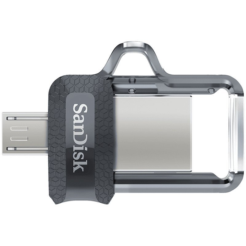 SANDISK 32GB ULTRA DUAL DRIVE M3.0 micro-USB and USB 3.0 connectors-SDDDC3-032G-G46