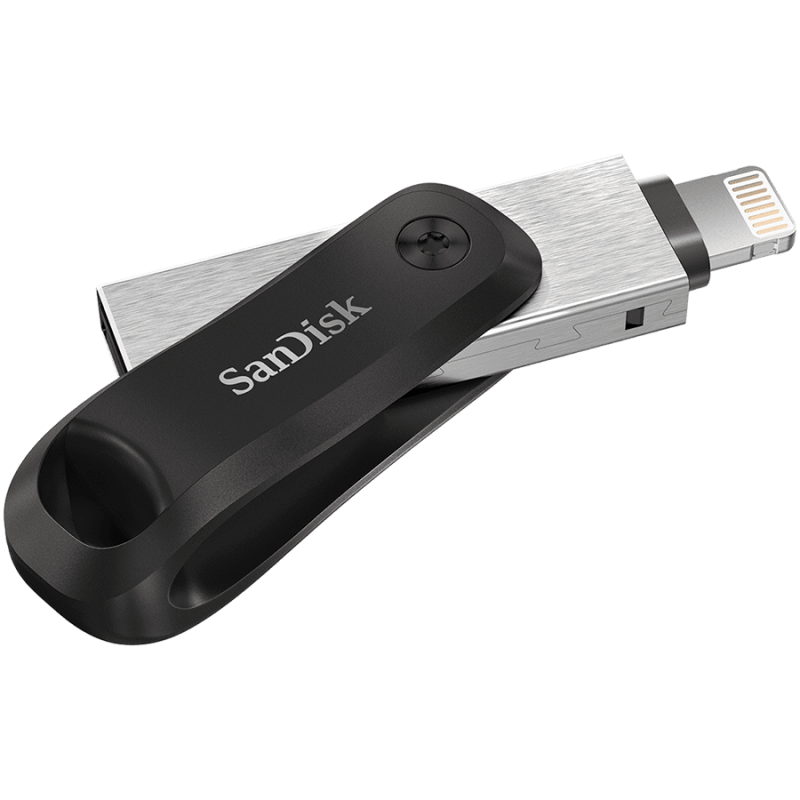 SANDISK iXpand Flash Drive Go 128GB USB 3.0, connector: USB-A, Lightning-SDIX60N-128G-GN6NE