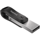 SANDISK iXpand Flash Drive Go 128GB USB 3.0, connector: USB-A, Lightning-SDIX60N-128G-GN6NE