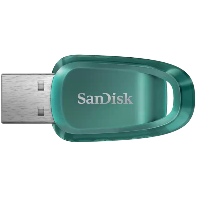SanDisk Ultra Eco USB Flash Drive USB 3.2 Gen 1 128GB, Upto 100MB/s R, 5Y Warranty, EAN: 619659196431, SDCZ96-128G-G46
