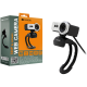 CANYON 720P HD webcam with USB2.0. connector, 360° rotary view scope, 1.0Mega pixels, Resolution 1280*720, cable length 1.25m, Black, 62.2x46.5x57.8mm, 0.074kg-CNE-CWC3N