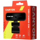 CANYON C2N 1080P full HD 2.0Mega fixed focus webcam with USB2.0 connector, 360 degree rotary view scope, built in MIC, Resolution 1920*1080, viewing angle 88°, cable length 1.5m, 90*60*55mm, 0.095kg, Black-CNE-HWC2N