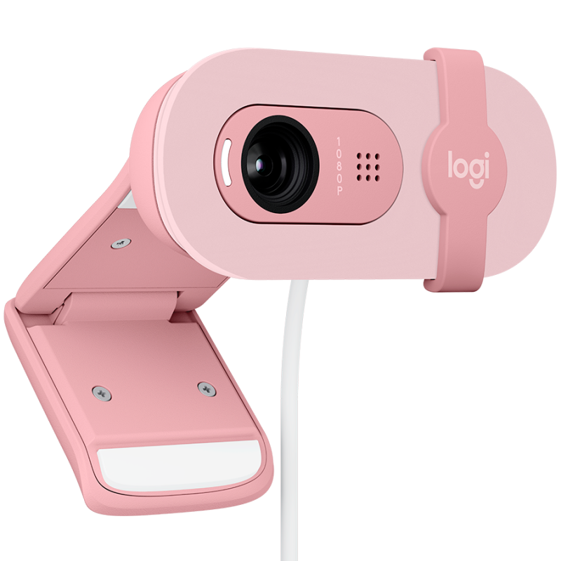 LOGITECH Brio 100 Full HD Webcam - ROSE - USB, 960-001623
