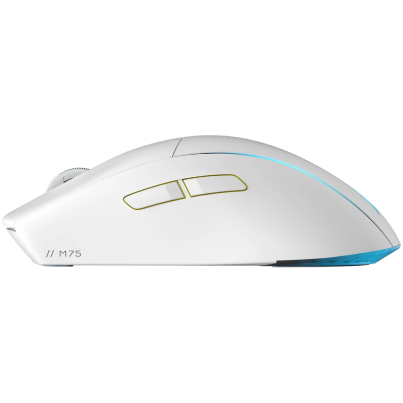Corsair M75 WIRELESS Lightweight RGB Gaming Mouse, White (EU), CH-931D011-EU