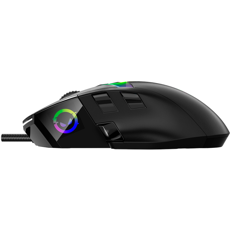 LORGAR MSP80, 8000 Hz Gaming Mouse Pro, Black, LRG-MSP80-BK