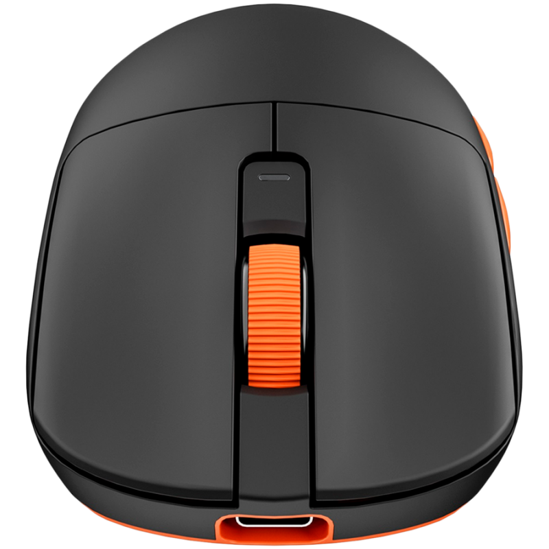 ROYAL KLUDGE M30 Black Orange Gaming Mouse PAW 33111K