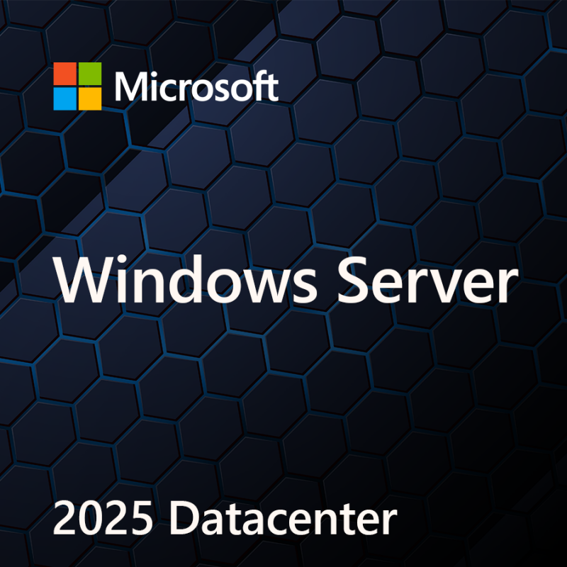 Windows Svr Datacntr 2025 English 1pk DSP OEI 4Cr NoMedia/NoKey AddLic, EP2-25315