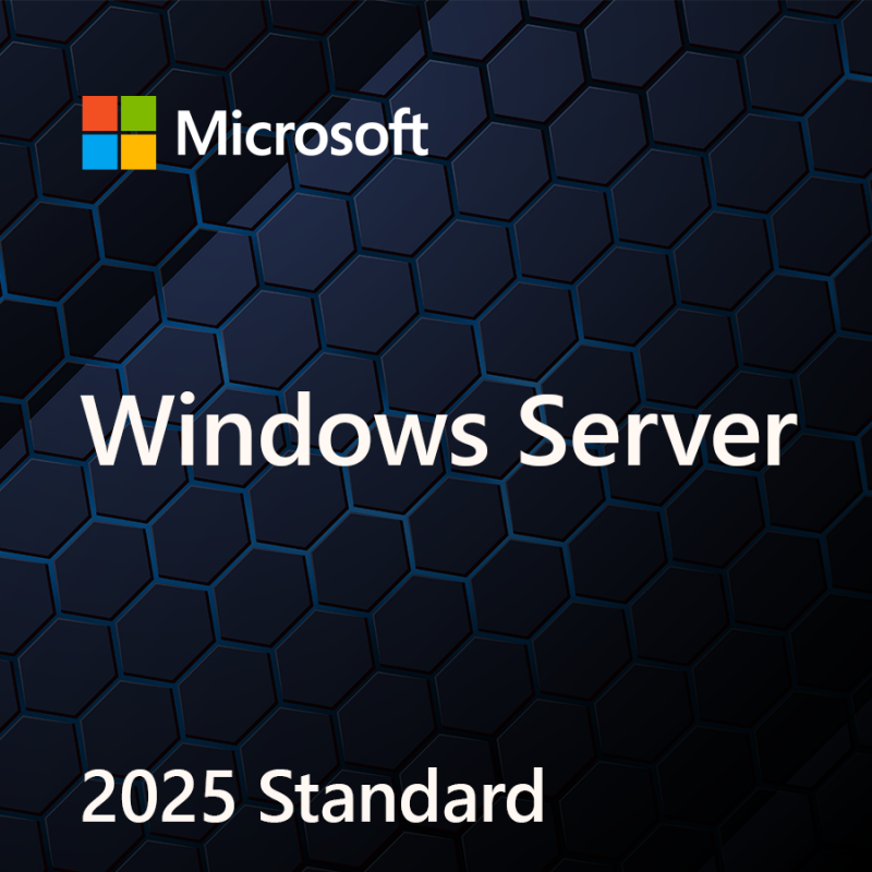 Windows Svr Std 2025 English 1pkDSP OEI 2Cr NoMedia/NoKey(POSOnly)AddLic, EP2-25408