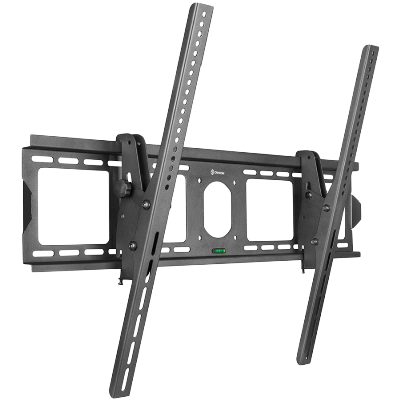 ONKRON Tilting TV Wall Mount for 55 to 100-inch Flat Panel TVs Digital Panels 75 kg, Black, UT4-B