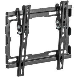 Slim design: provides a small distance to the wallConvenient design for quick and easy installationFixing screws: hold the TV securelyCompact packaging. 23-43". 45kg max.