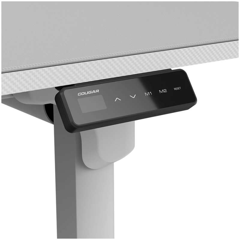 COUGAR E-GRAV 160 Electrical Gaming Desk - White Color