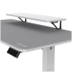 COUGAR E-STAR 120 Electrical Gaming Desk, White