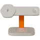 CANYON Wireless Charging Station Hexagon 310 3in1 LightGrey/Orange, CNS-WCS310LGOR