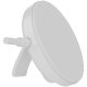 CANYON wireless charger WS-105 15W Qi2 White, CNS-WCS105W
