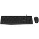 CANYON SET-W01 Keyboard+Mouse Wireless Black EN/BG, CNE-HSETW01-BG