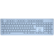 CANYON keyboard HKB-W01 UK/US AAA Wireless Blue, CNS-HKBW01BL