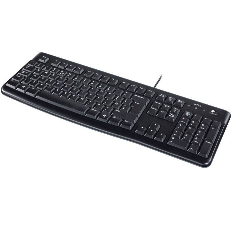 LOGITECH Corded Keyboard K120 - EER - US International layout-920-002509