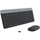 LOGITECH Logitech Slim Wireless Keyboard and Mouse Combo MK470 - GRAPHITE-920-009204