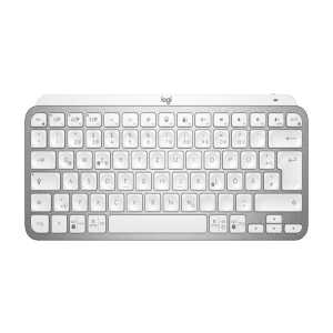 LOGITECH MX Keys Mini Minimalist Wireless Illuminated Keyboard - PALE GREY - US INT'L - 2.4GHZ/BT - INTNL