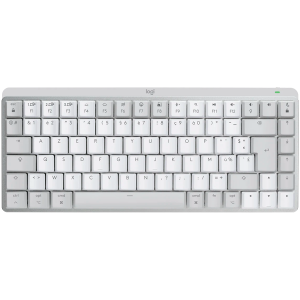 LOGITECH MX Mechanical Mini for Mac Minimalist Wireless Illuminated Keyboard  - PALE GREY - US INT'L - 2.4GHZ/BT - EMEA - TACTILE