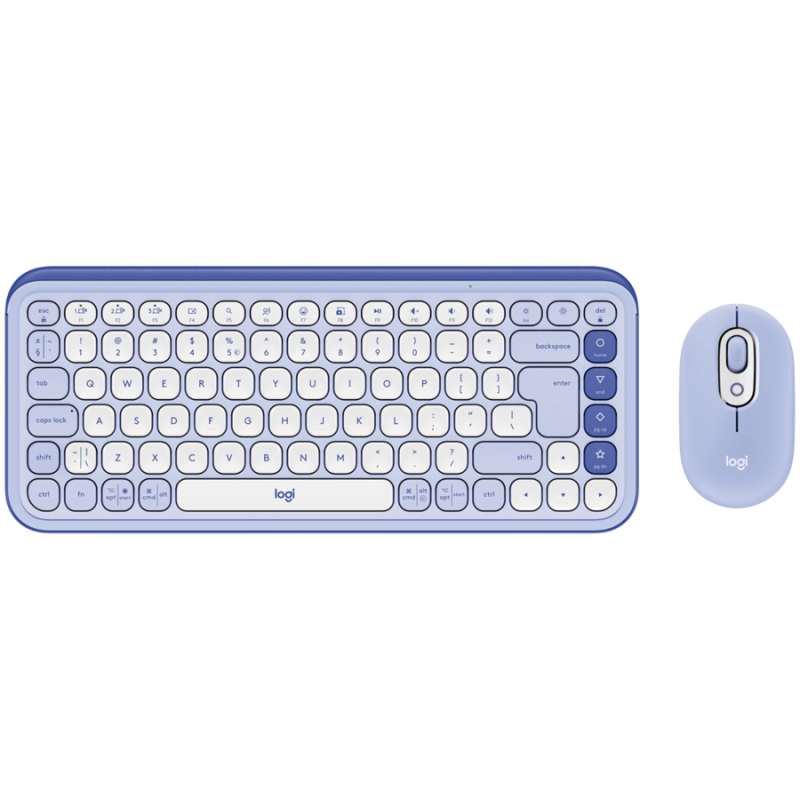 LOGITECH POP ICON COMBO - LILAC - US INT'L - BT  - INTNL-973, 920-013078