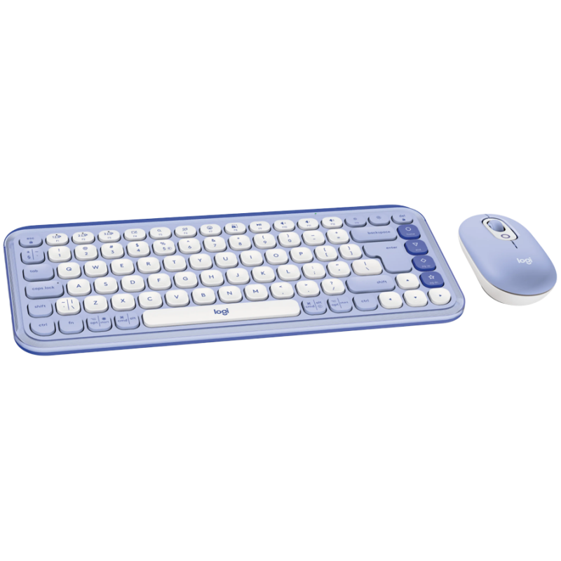 LOGITECH POP ICON COMBO - LILAC - US INT'L - BT  - INTNL-973, 920-013078