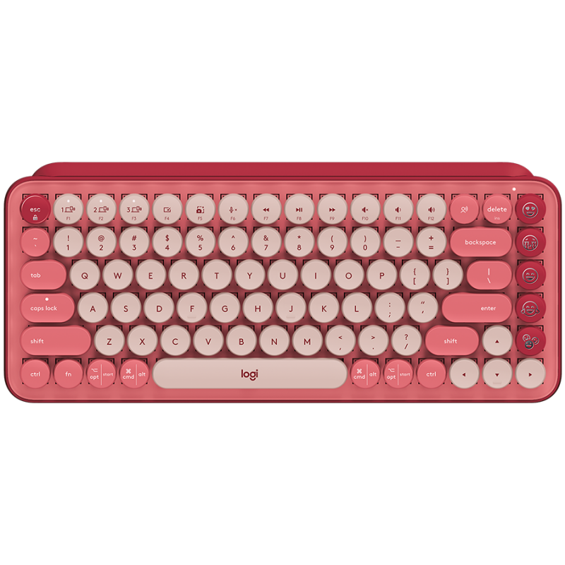 LOGITECH POP ICON KEYS - ROSE - US INT'L - BT  - INTNL-973, 920-013073